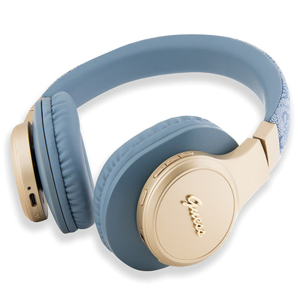 Guess Bluetooth on-ear headphones blue