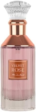 Velvet Rose for Women Eau de Parfum Spray 100 ml by Lattafa Perfumes