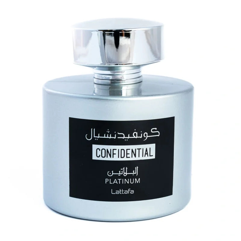 Confidential Platinum Indulge in Luxury Men's Perfume by Lattafa