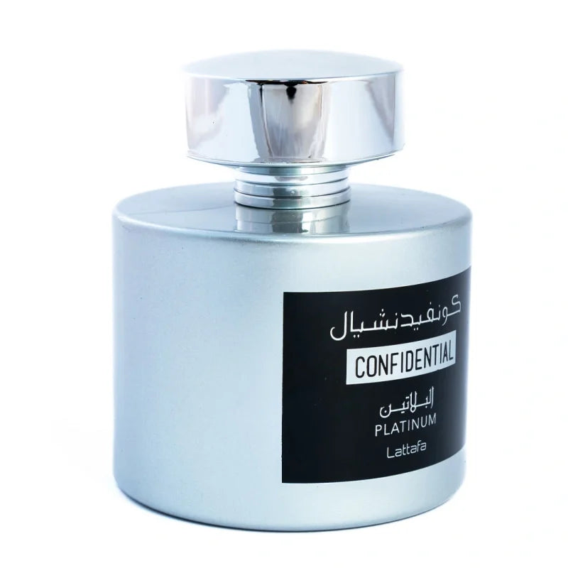 Confidential Platinum Indulge in Luxury Men's Perfume by Lattafa