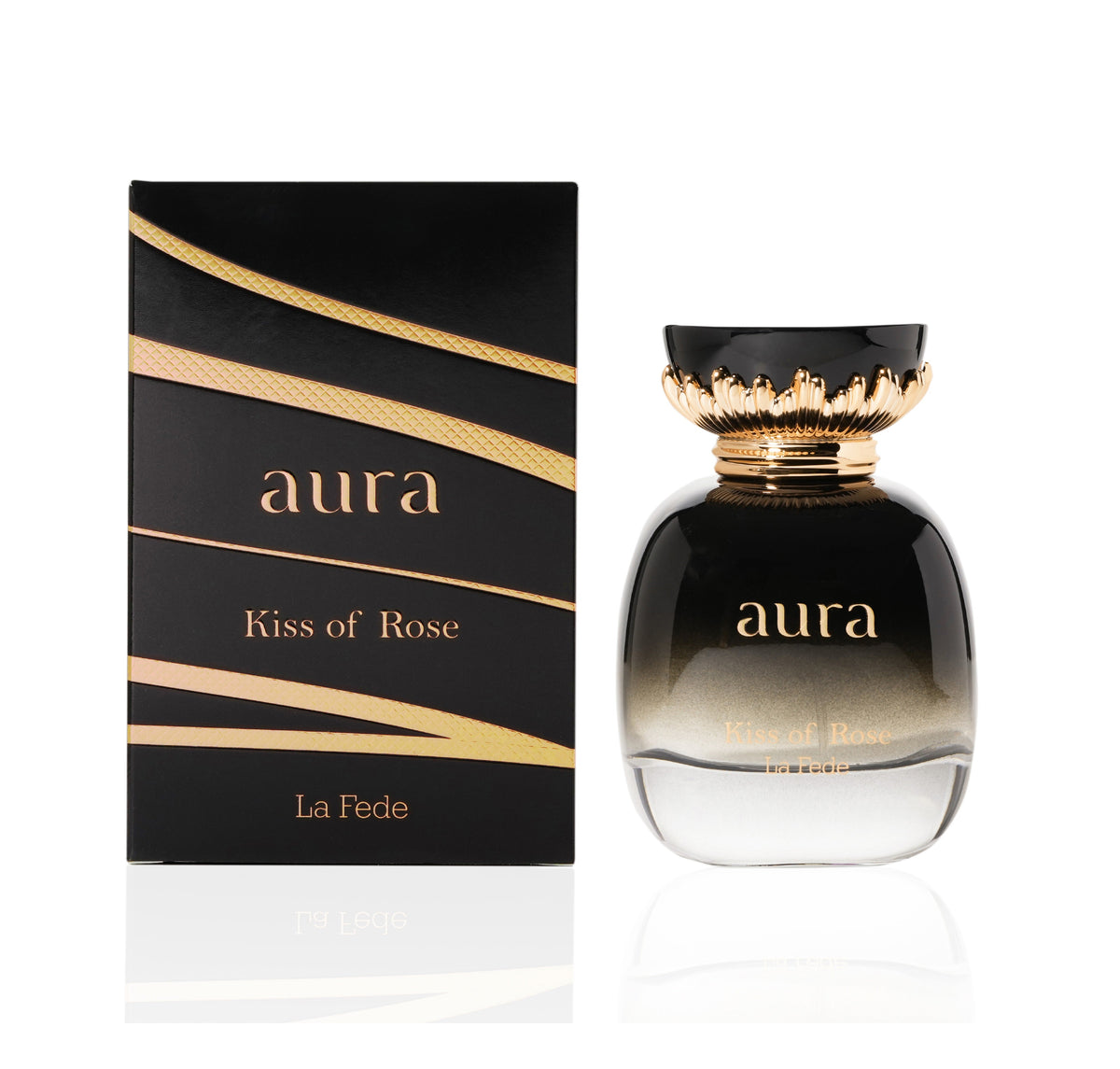 La Fede Aura Kiss of Rose 100ml Women's Eau De Perfumes By Khadlaj Perfumes