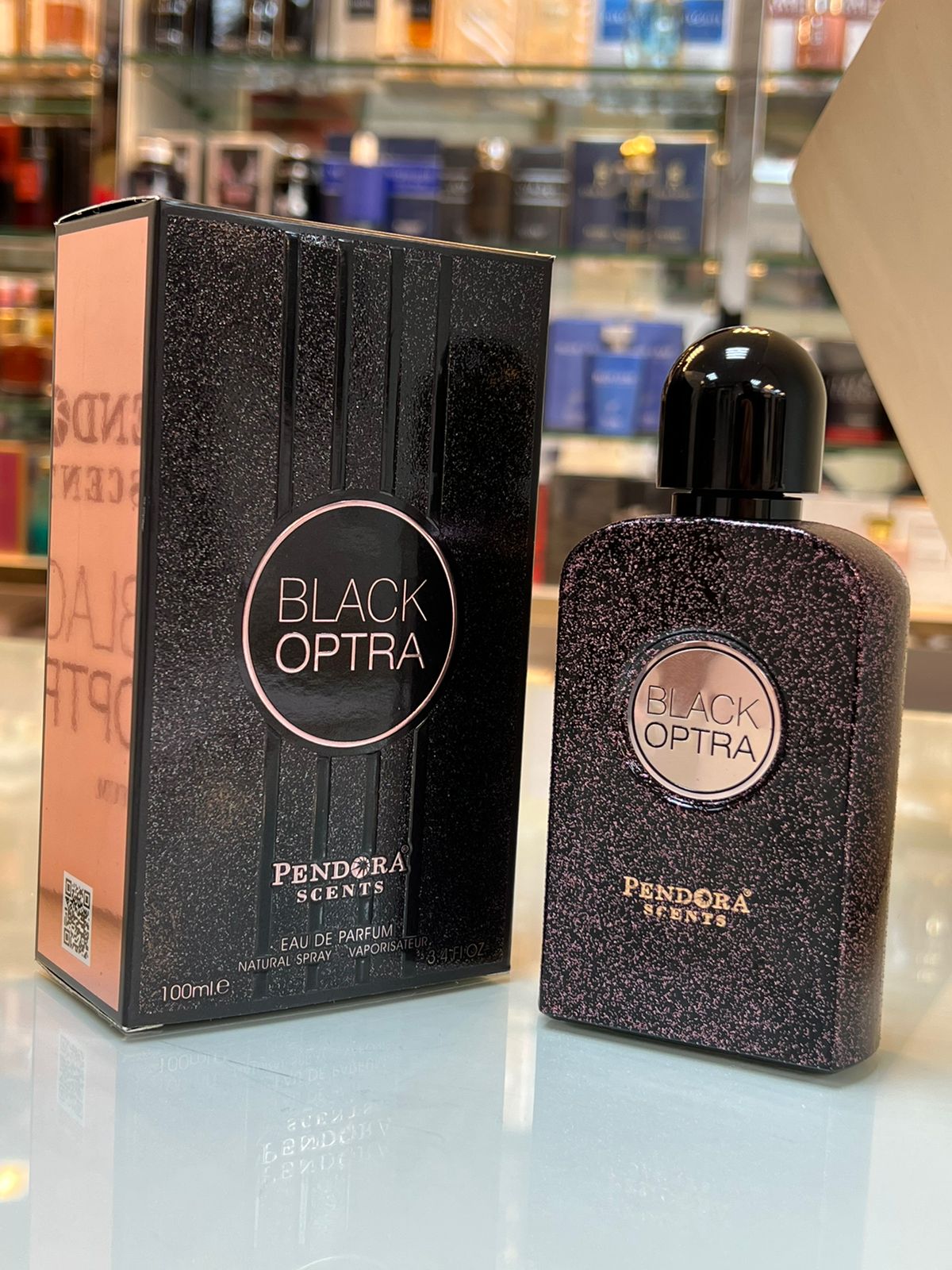 Black Optra Pendora Scents Eau De Parfum For Women 100ml By Paris Corner