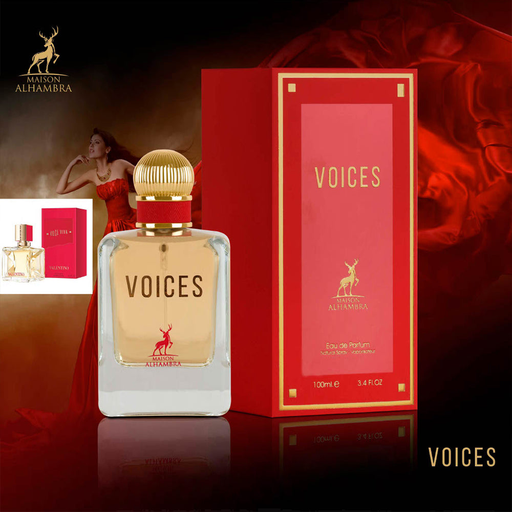 Voices Unisex 100ml Eau De Perfume by Maison Alhambra