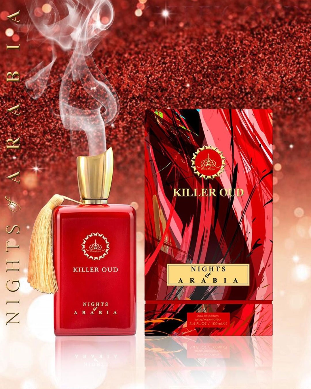 Killer Oud Nights Of Arabia Splendid Fusion Unisex Eau de Parfum - 100ml of Timeless Allure