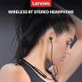 Lenovo HE05X Wireless BT5.0 In-ear Ergonomic Earphone IPX5, Black