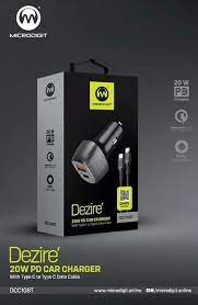 Microdigit dezire 20w pd car charger manual