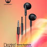 MICRODIGIT DEZIRE STEREO EARPHONE DE419