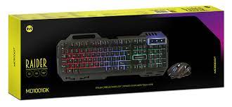 MICRODIGIT RAIDER GAMING COMPUTER KEYBOARD COMBO MD1001GK