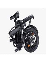 Electric Folding Bike with Lithium Battery Tire Size 14 inch 48V 8Ah Speed 35km Hour Black
