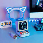 Mic Retro Pixel Art Game Bluetooth Speaker