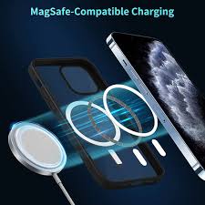 iPhone 11, 11PRO ,11PRO MAXwith Mag-Safe Wireless Charging,Anti-Yellow Soft Silicone TPU Protective Case with Magnets Crystal Clear Cover