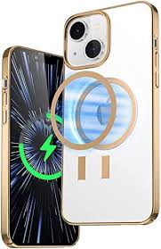 iPhone 11, 11PRO ,11PRO MAXwith Mag-Safe Wireless Charging,Anti-Yellow Soft Silicone TPU Protective Case with Magnets Crystal Clear Cover