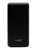 V-Walk 20000mAh Lithium-Polymer Power Bank, with Micro-USB Input, with Micro-USB Cable, H-A20, Black